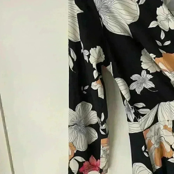 Vintage Style Navy Floral Dress - Picture 7 of 12